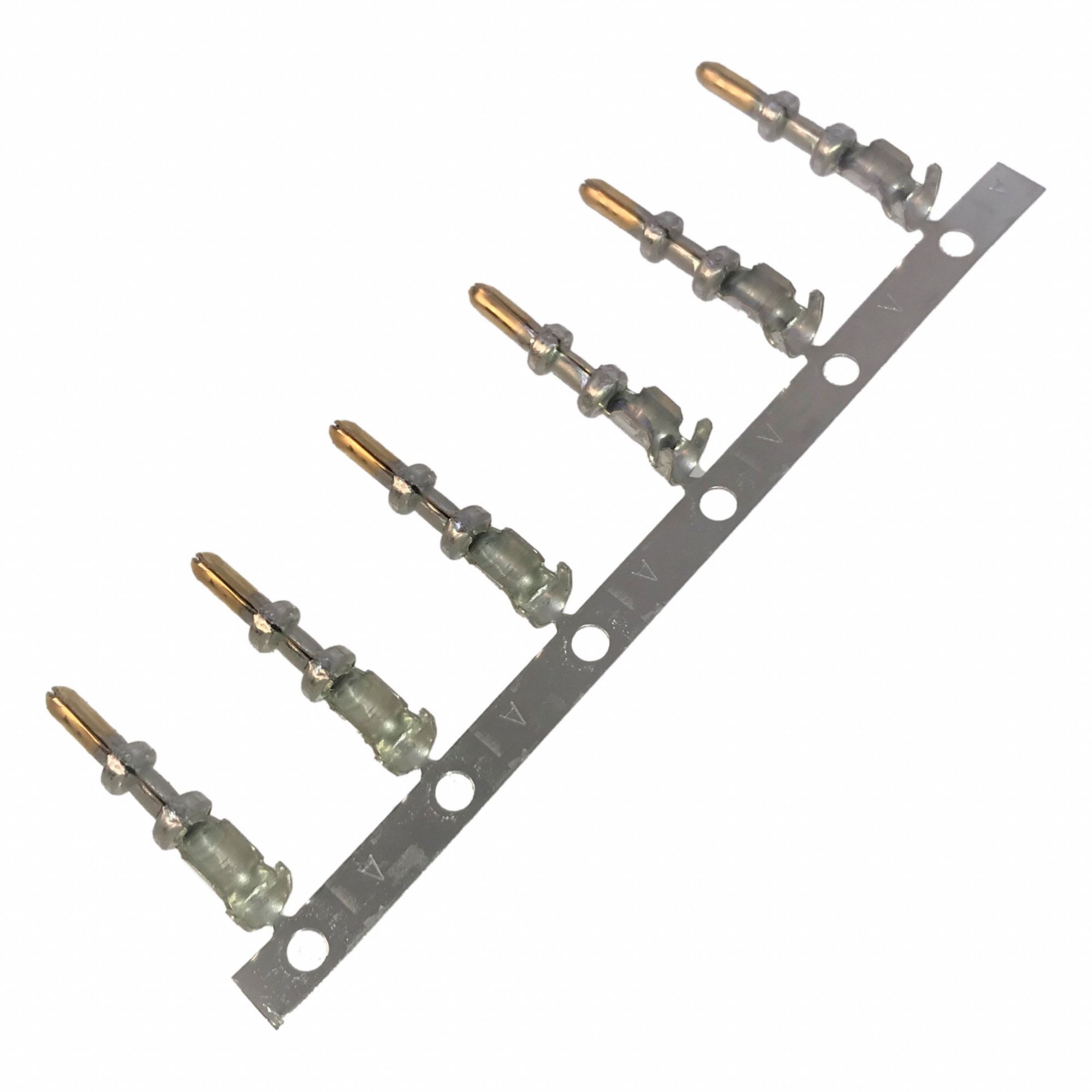 Insulation Support Crimp Contact: Sure-Seal, Male, 18 to 14 AWG, Crimp, Gold, Copper Alloy, 400V AC