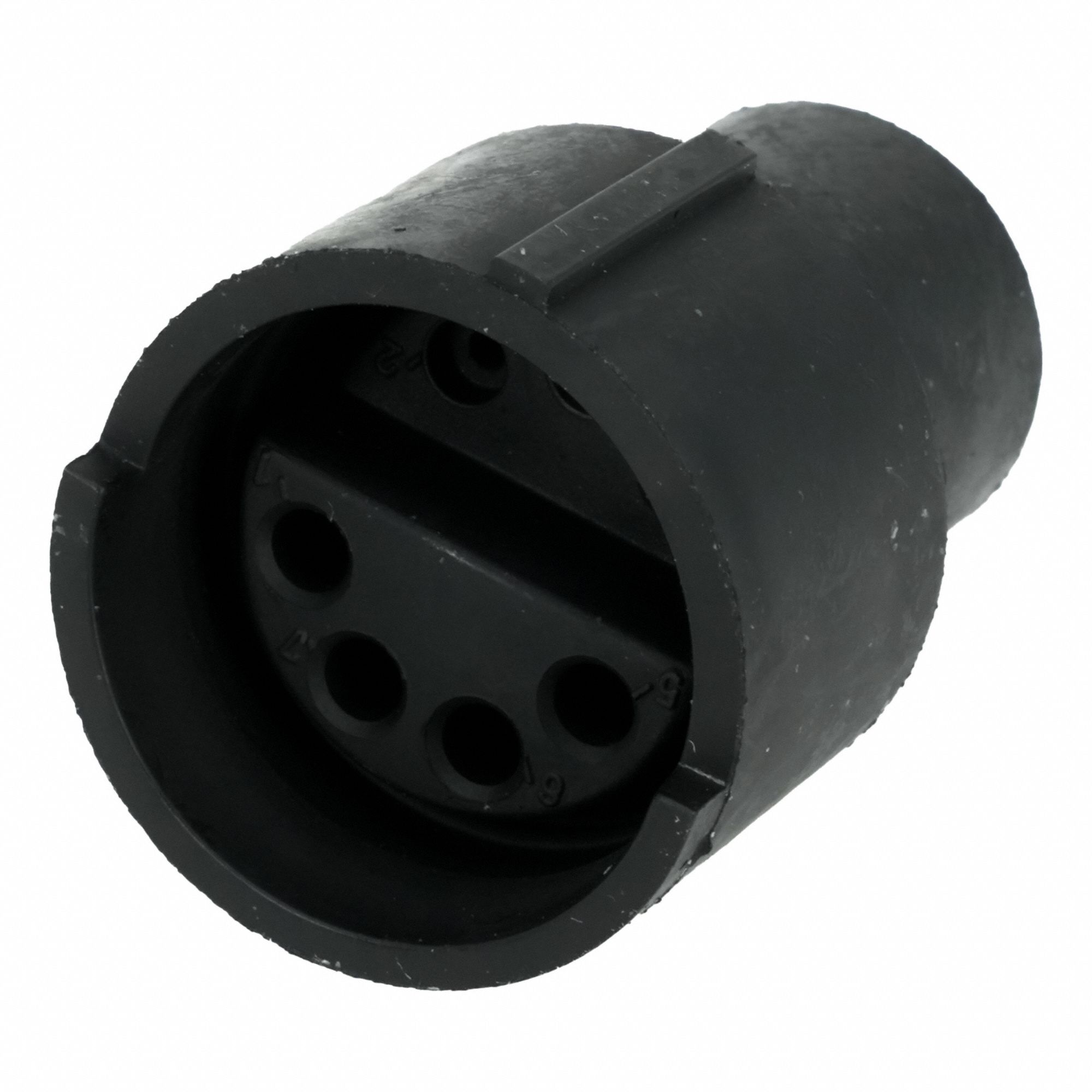 Circular Connector: SS-7, Receptacle, 3 Male / 4 Female, 8 A, 18 to 14 AWG Wire Size, IP67