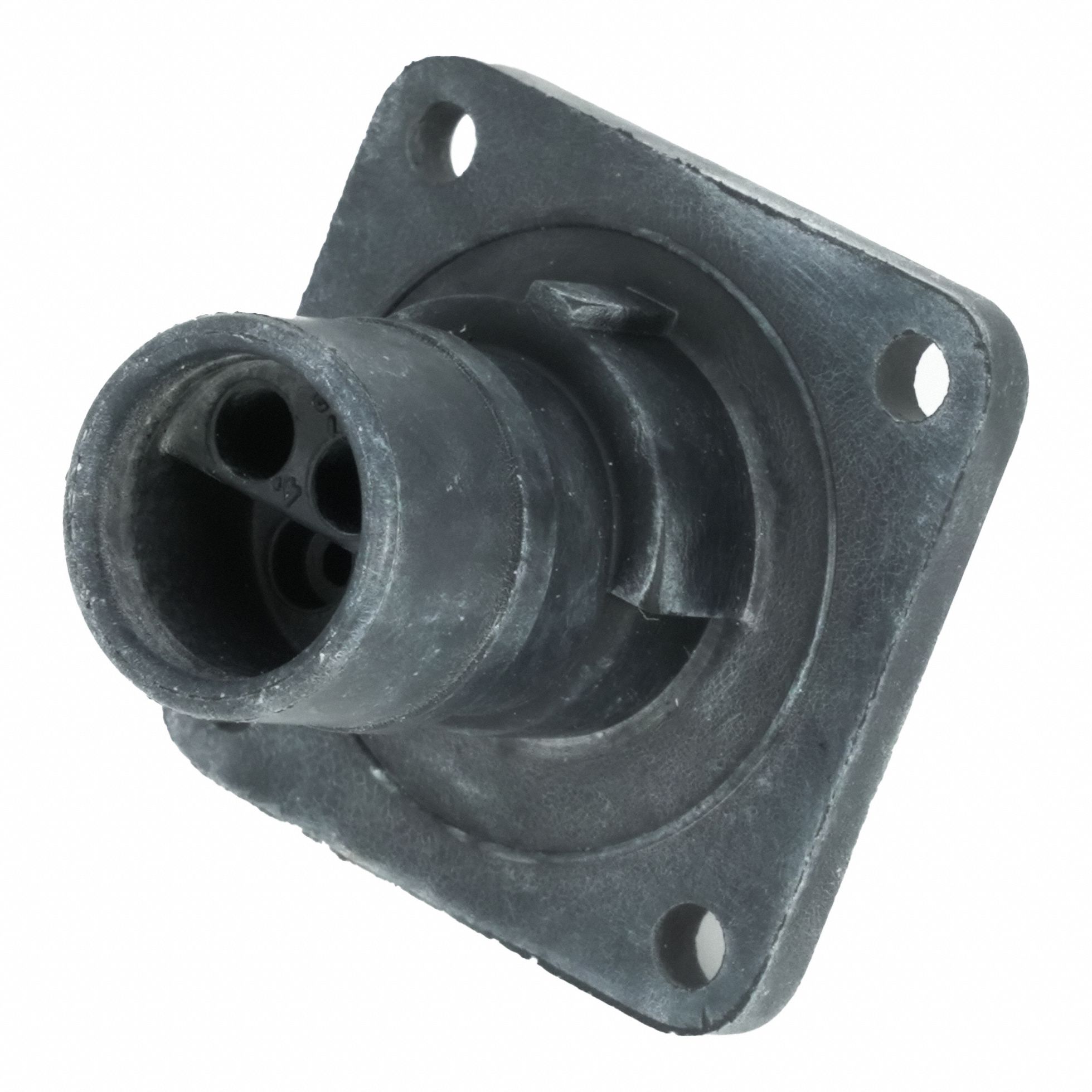 Circular Connector: SS-4, Flanged Plug, 2 Male / 2 Female, 15 A, 18 to 14 AWG Wire Size