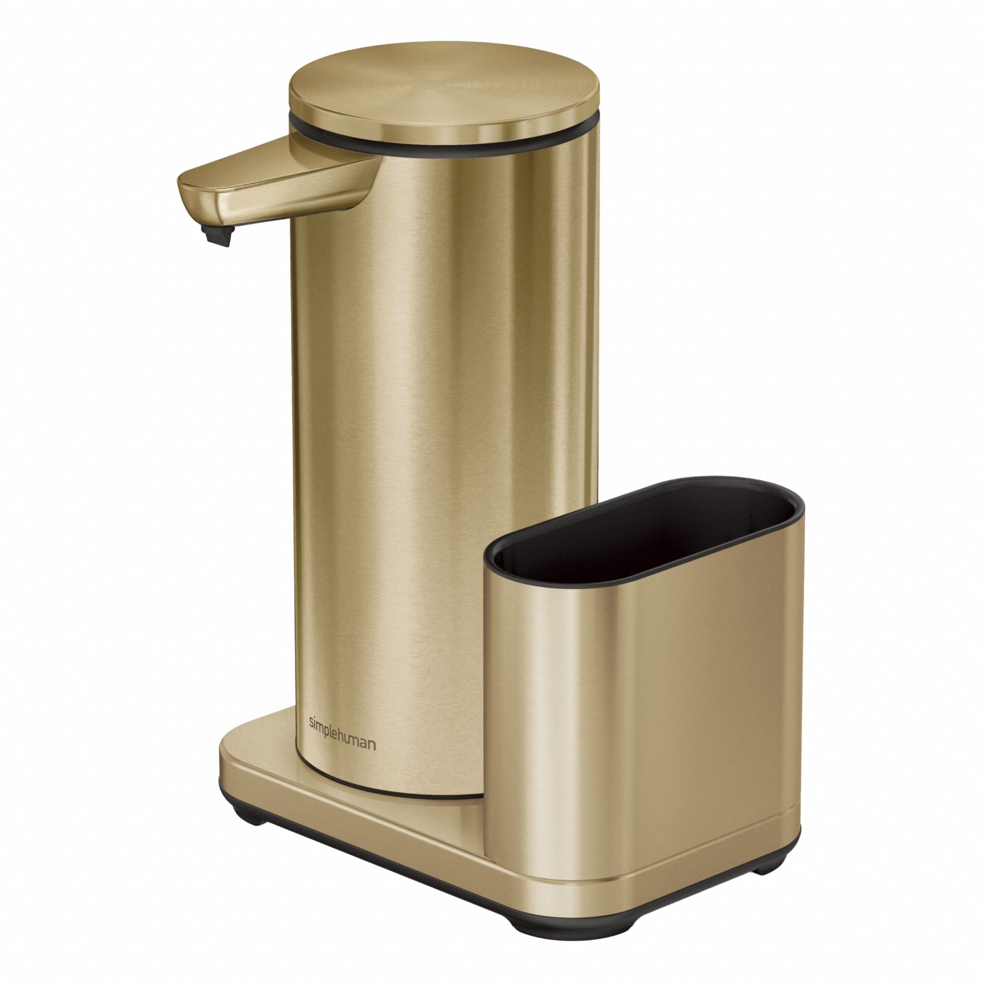 Toiletry Dispenser: 7 3/4 in Ht, 5 5/8 in Wd, 5 3/8 in Dp, Cartridge Bottle Refill