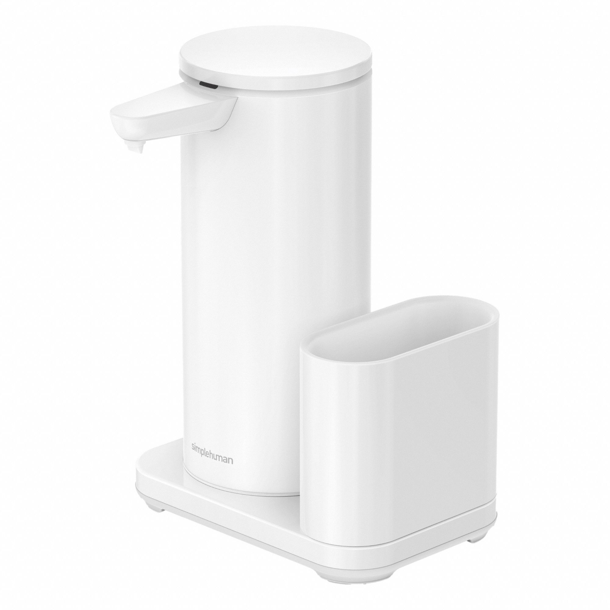 Toiletry Dispenser: 7 3/4 in Ht, 5 5/8 in Wd, 5 3/8 in Dp, Cartridge Bottle Refill