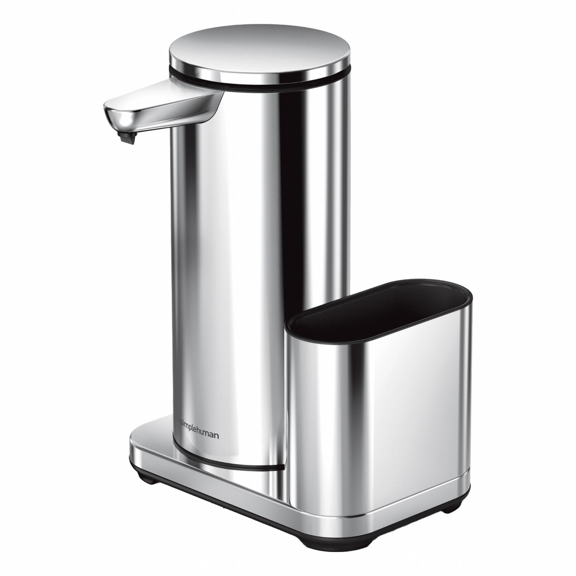 Toiletry Dispenser: 7 3/4 in Ht, 5 5/8 in Wd, 5 3/8 in Dp, Cartridge Bottle Refill