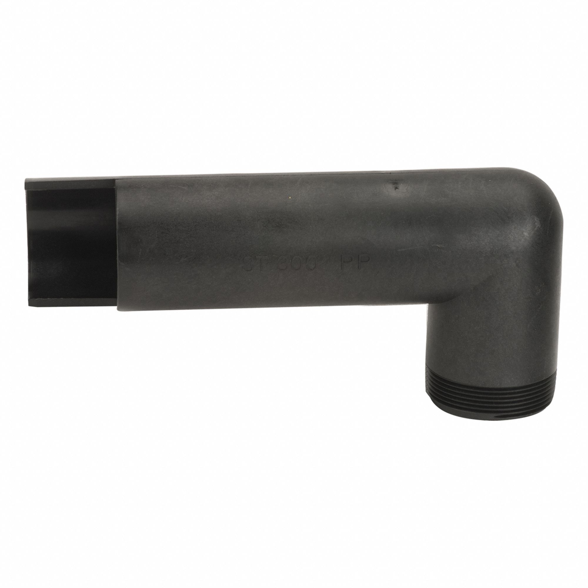 Bulkhead Tank Fitting: Glass Reinforced Polypropylene Body, 3 in Male Threaded Inside