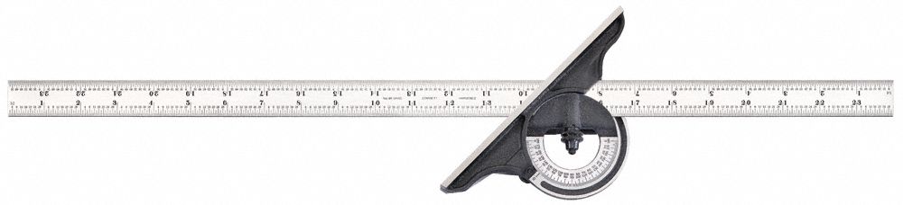 STARRETT PROTRACTOR-REV.W/WRINKLED 24IN - Digital & Mechanical ...