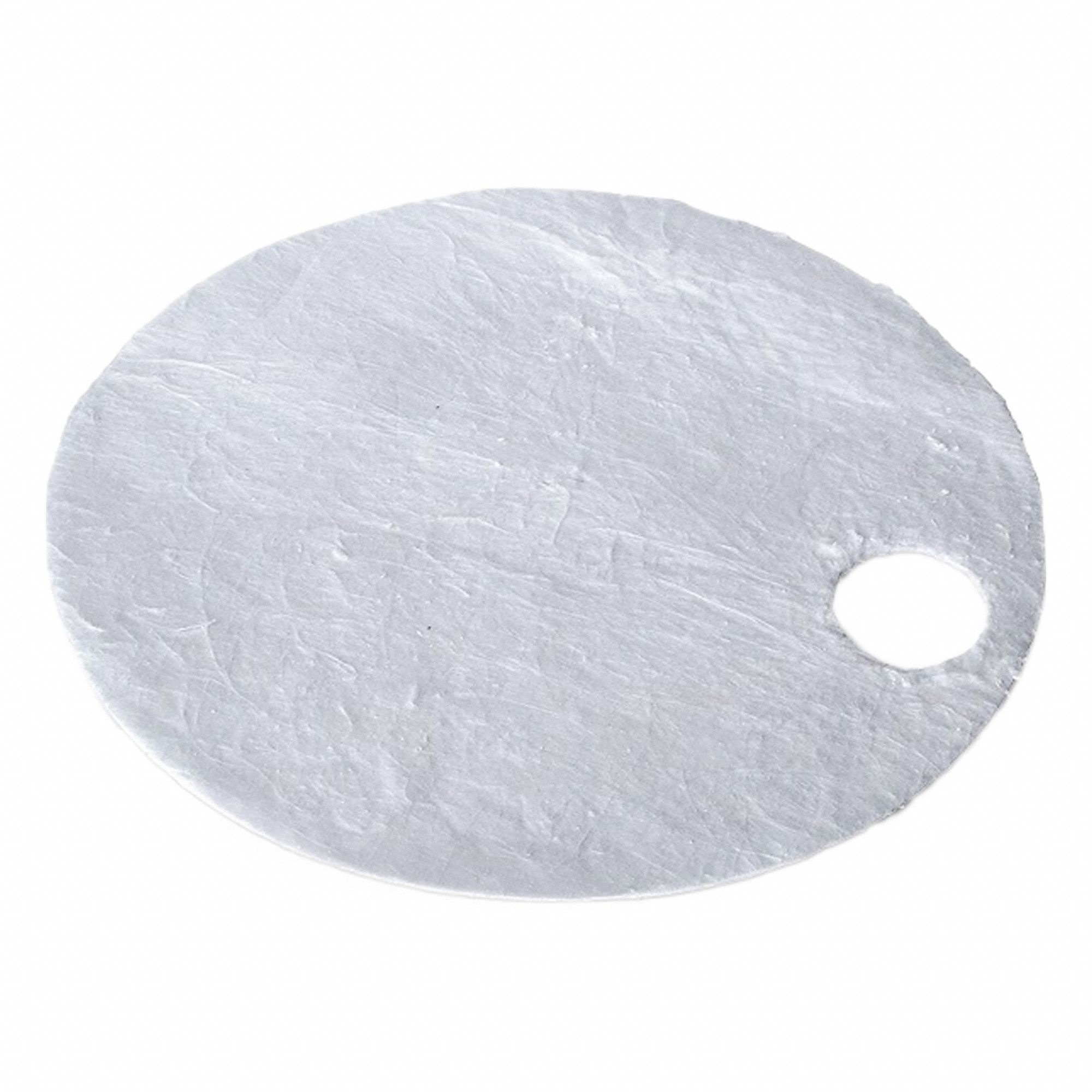 Drum Top Pad, Oil-Based Liquid, White, PK25