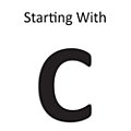 Chemicals Starting with C