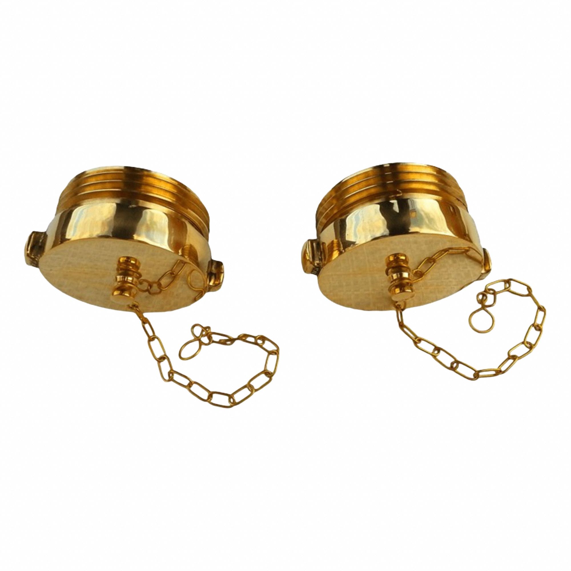PLUG BRASS 2-1/2IN C/W CHAIN QST