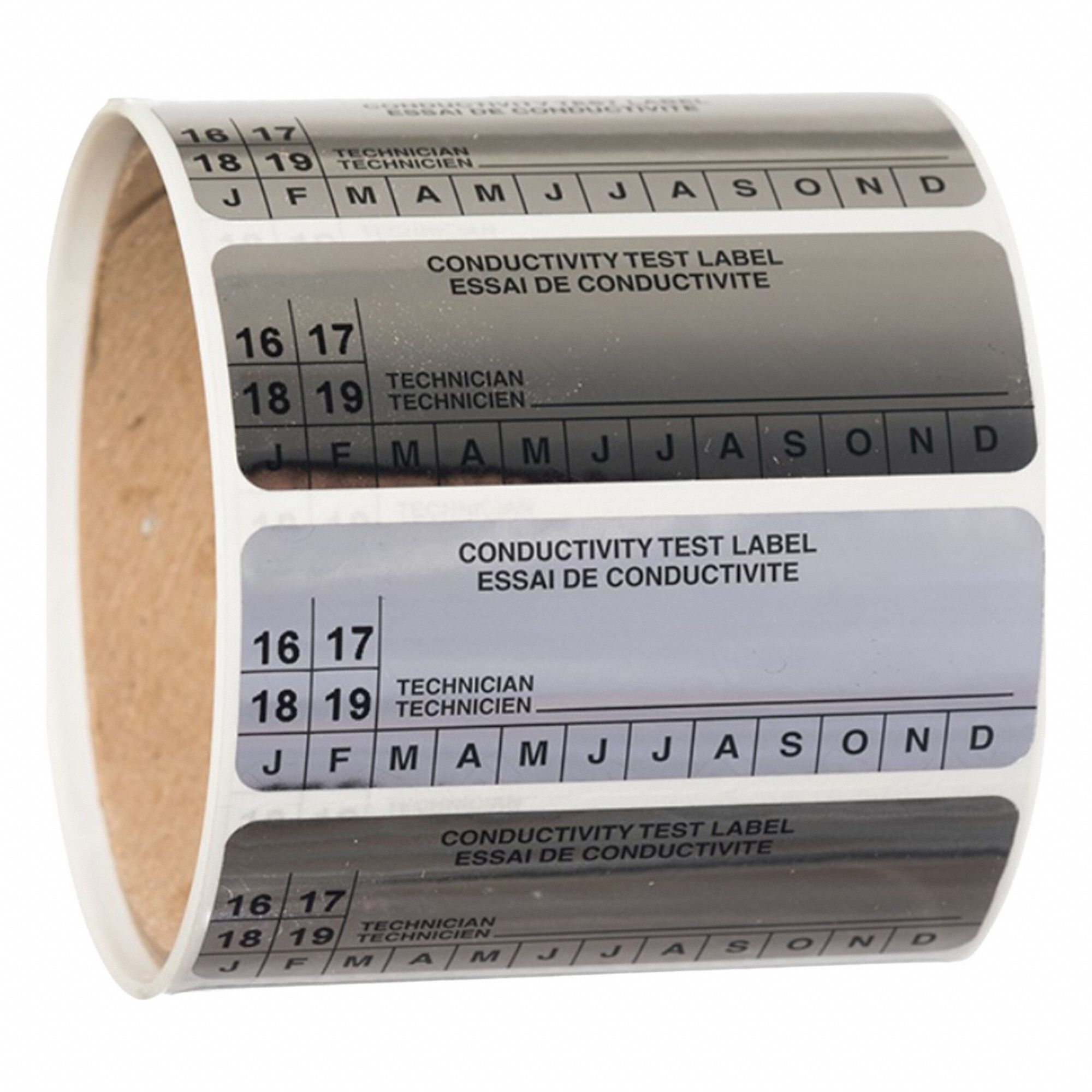 STEEL FIRE CONDUCTIVITY LABEL - 5517 - STFCTL2 | CTL2 - Grainger, Canada