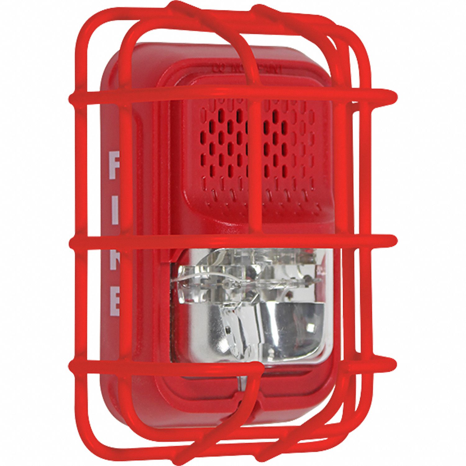 L Series Wire Cage: Steel, 2 1/2 in Overall Dp, 6 3/16 in Overall Lg