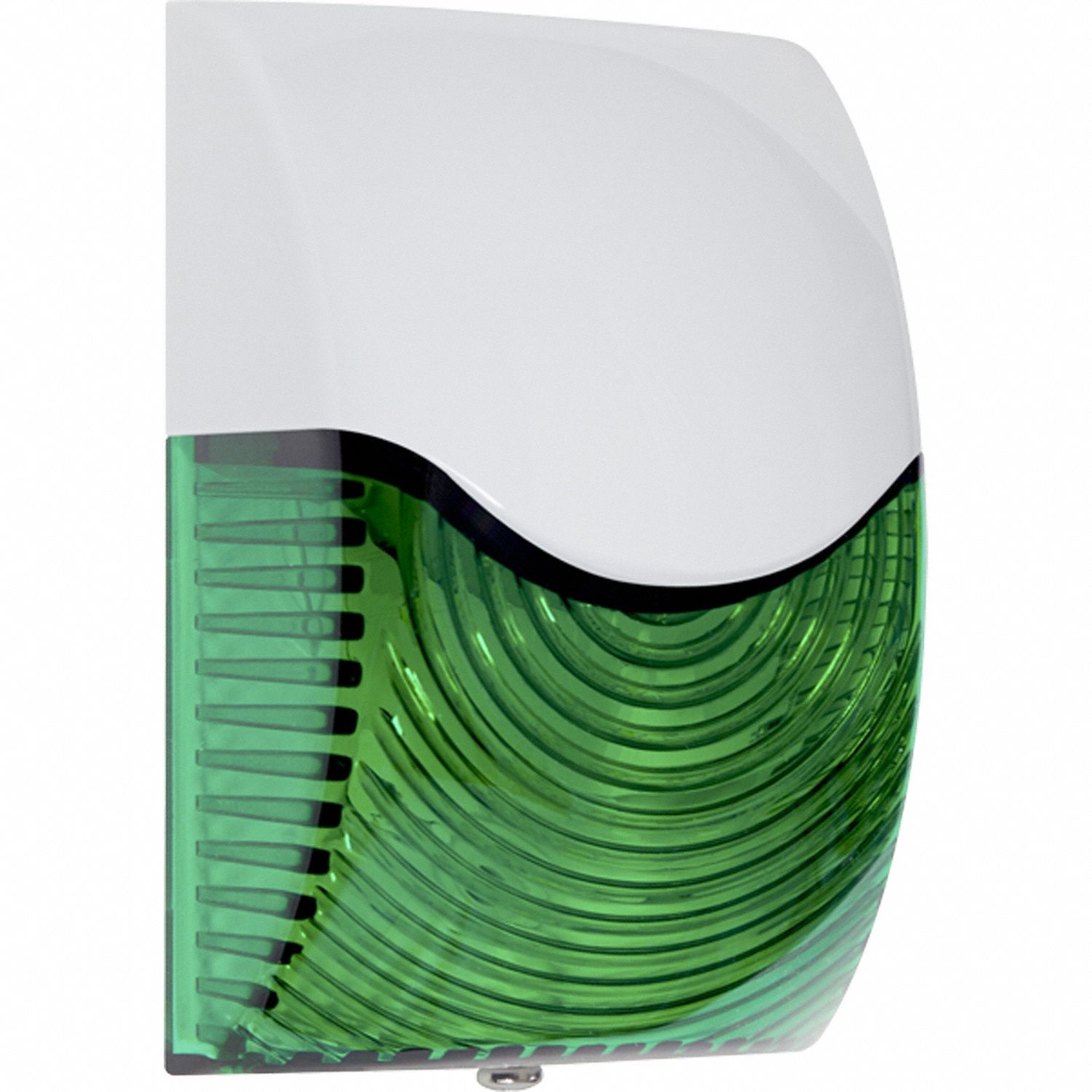 Alert Siren: 12 to 24V DC, 3 7/32 in Overall Wd, LED, STI-SA5600-G