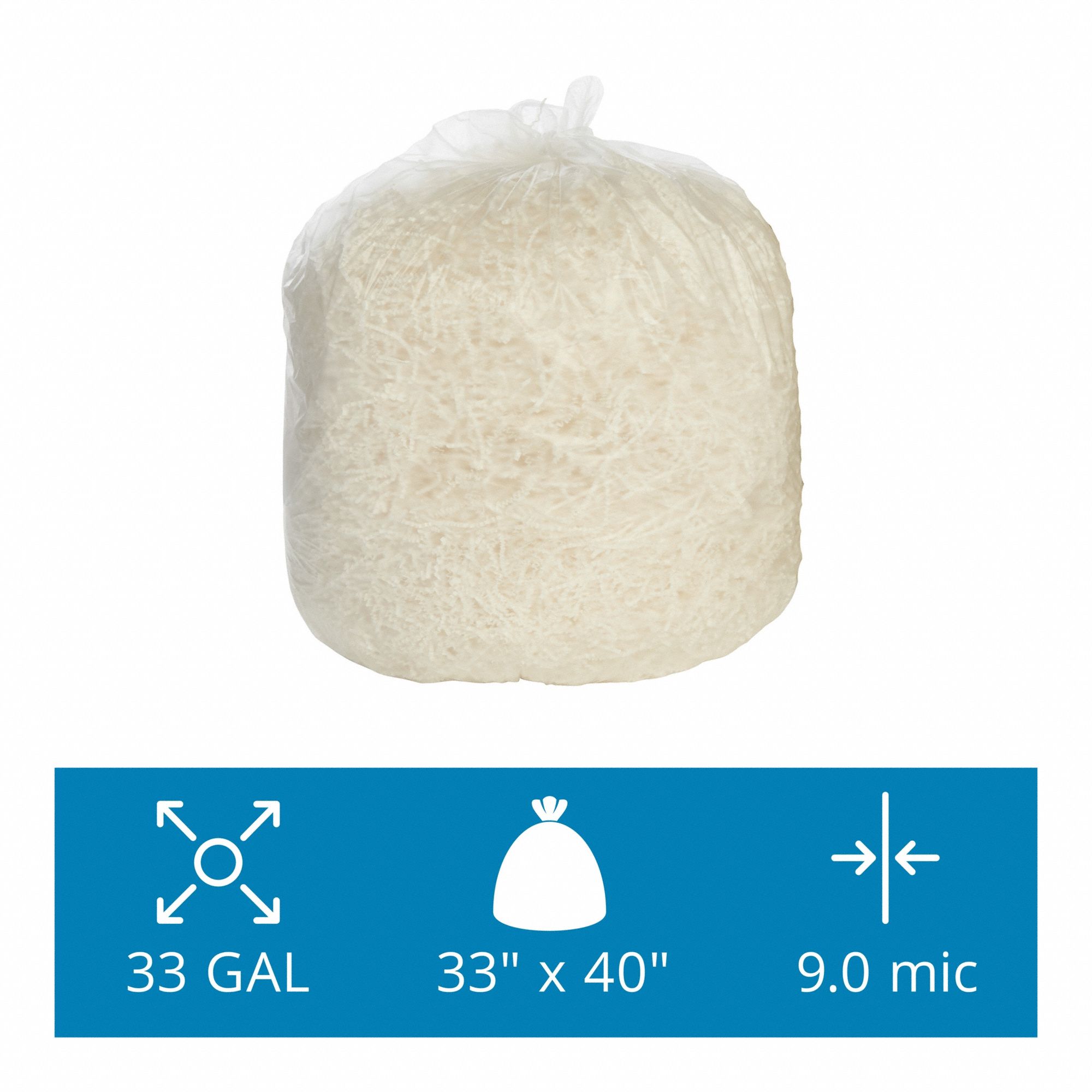 Trash Bags Natural PK250