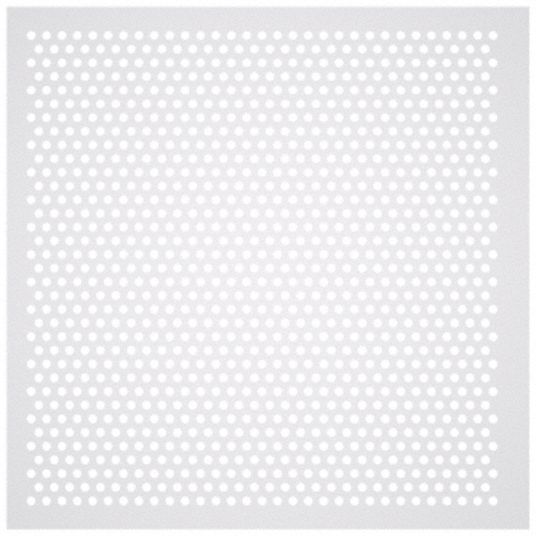 Ceiling, 23 3/4 in H, Diffusers - 54ZF53|STR-PERF-2212-5PK - Grainger