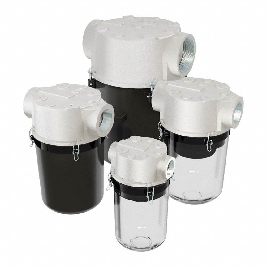 T-Style Extreme Duty Vacuum Filter: 15 micron Rating, 99% Efficiency, 19 in Outside Dia