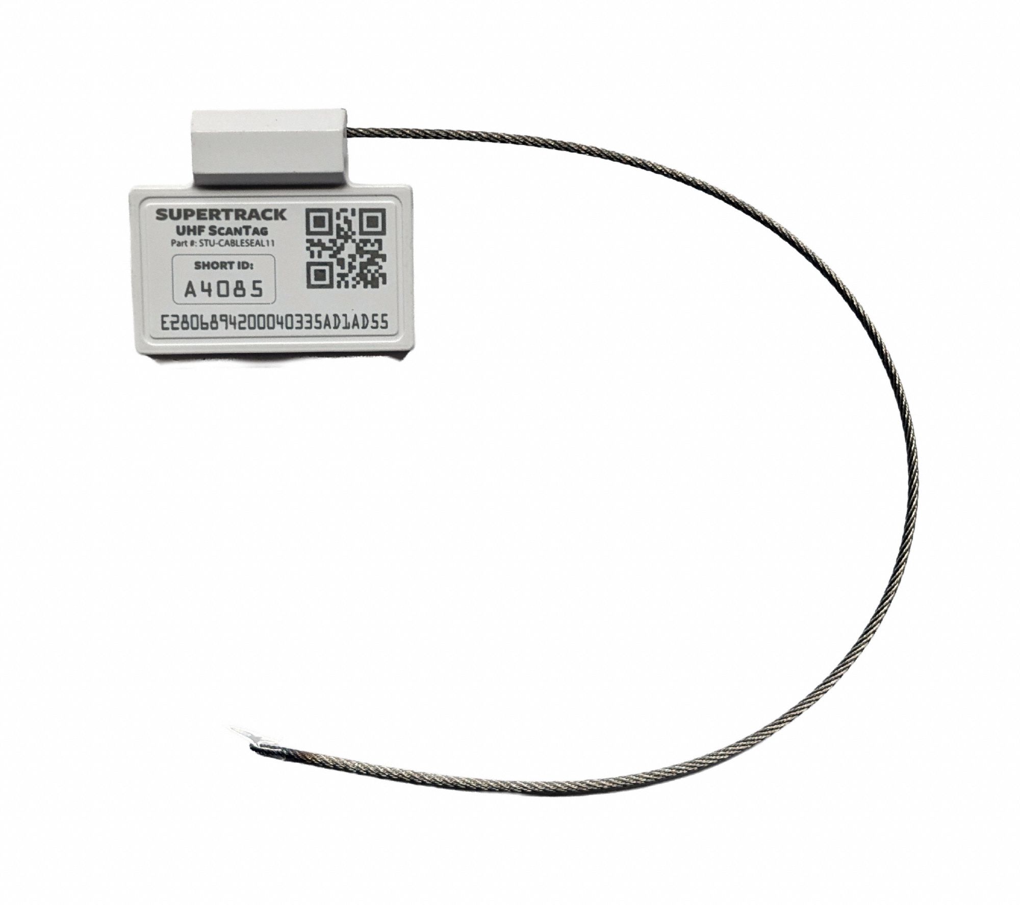 RFID + QR Code Asset Tag,  PK100