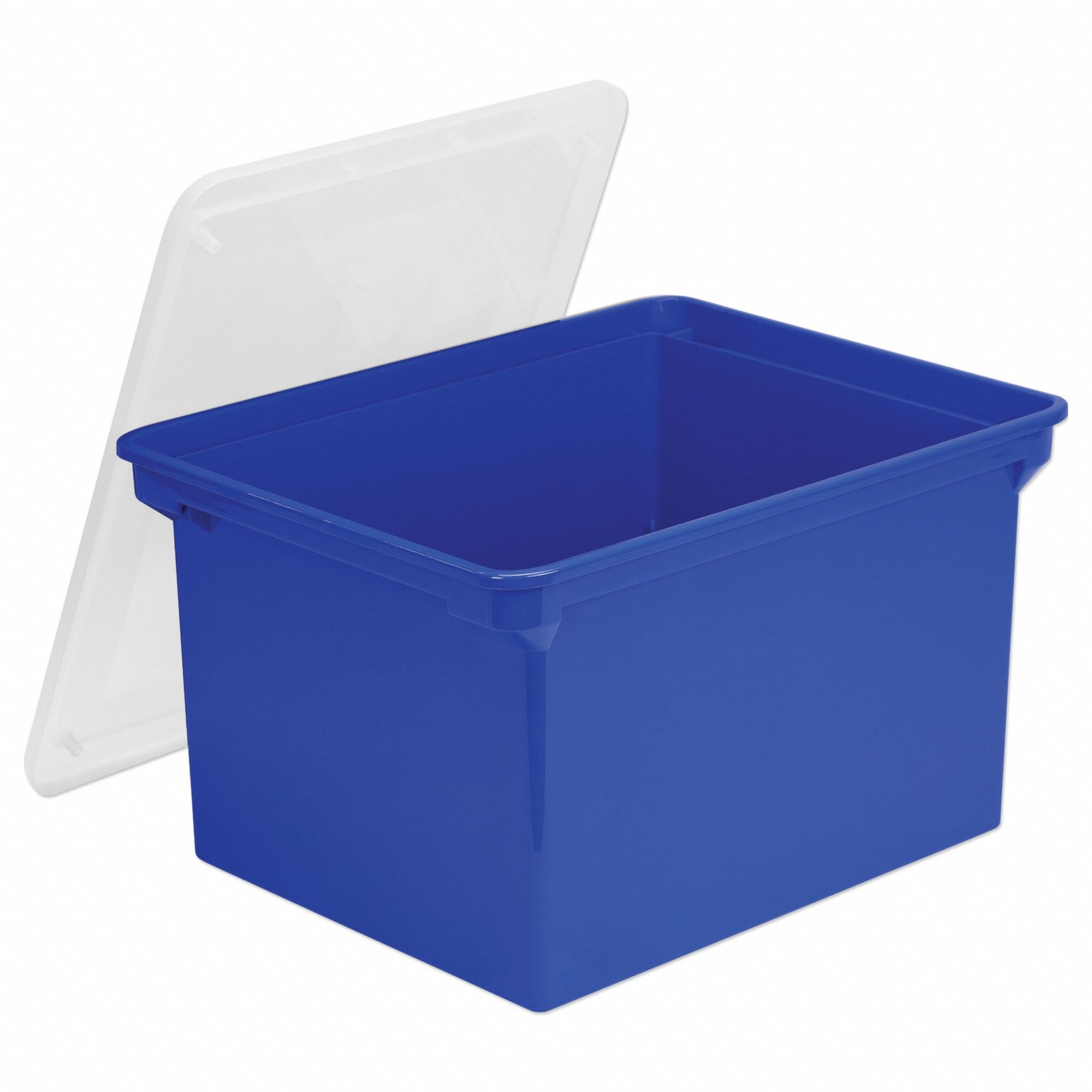 STOREX, Plastic, Legal File Size, File Box - 40LJ09 STOREX, Plastic, Legal File Size, File Box - 40LJ09