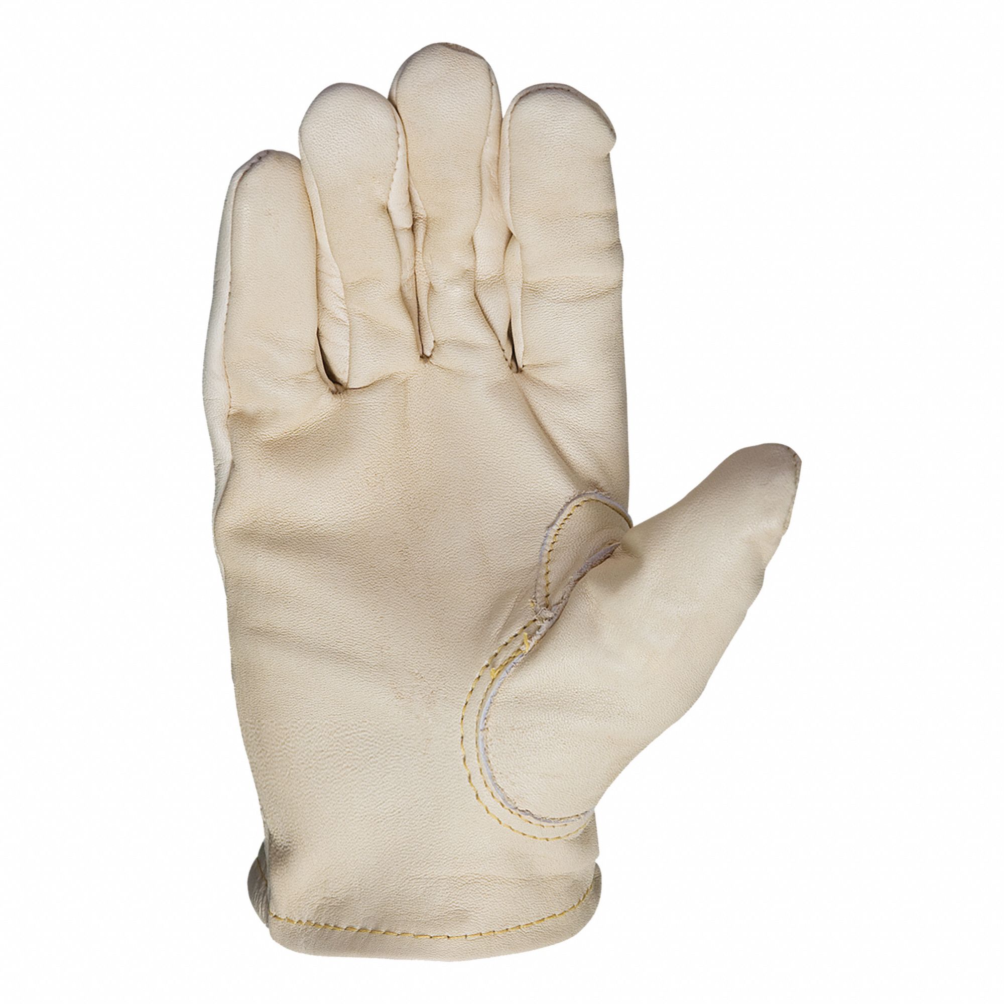 LEATHER WORK GLOVES, XS, TAN, UNLINED, PR