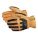 GLOVES, 3XL, GOAT LEATHER, BROWN, PR
