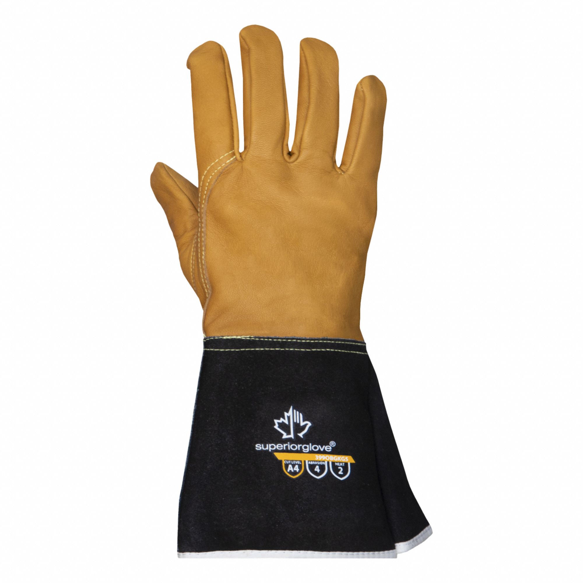 GLOVES,CU A4 LEATHER,6IN,CUFFS VPSW,PR