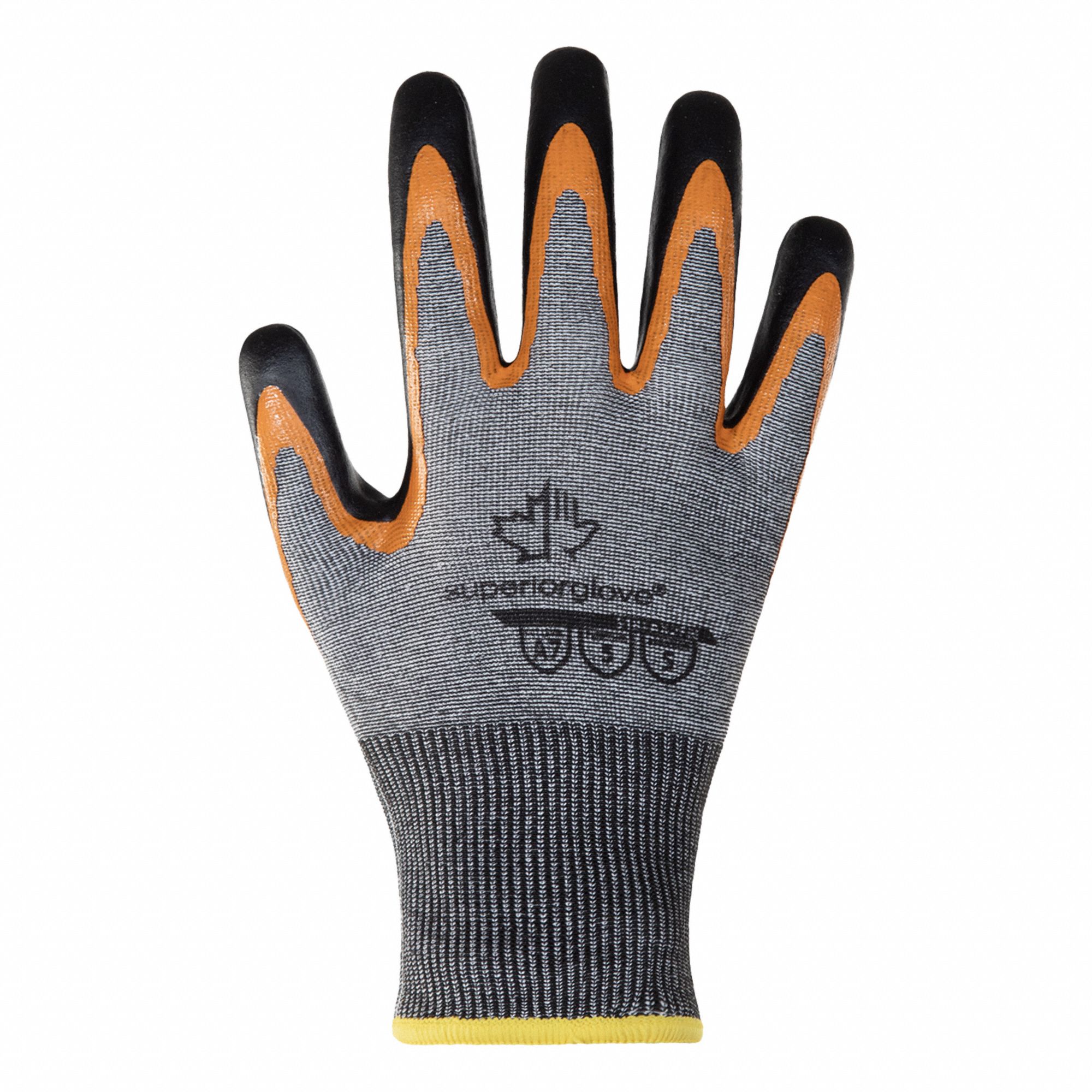GLOVES,CUT A7 KNIT,NITRILE PALM SW,PR