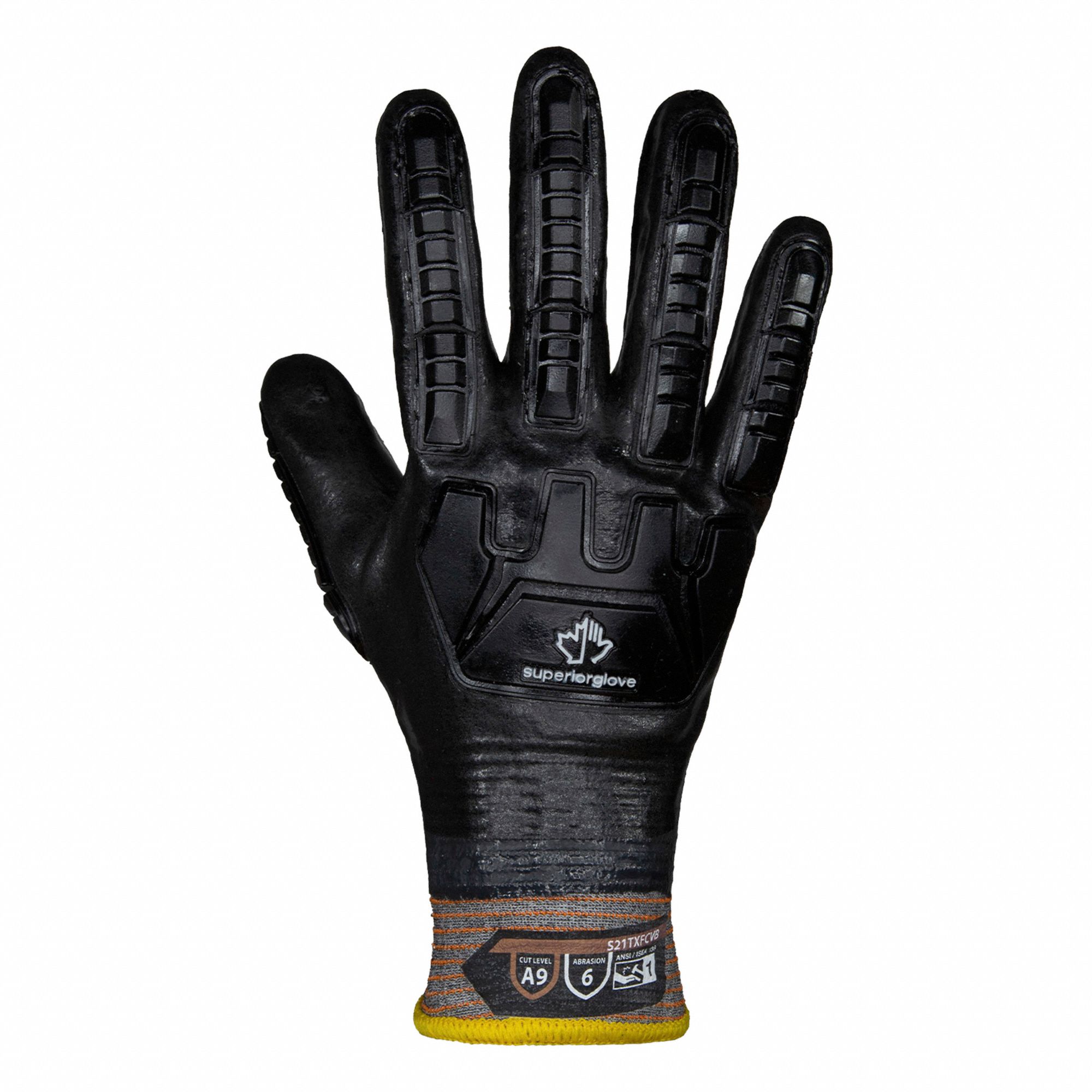 GLOVES,COATED CUT A9 IMPACT,SIZE 9,PR