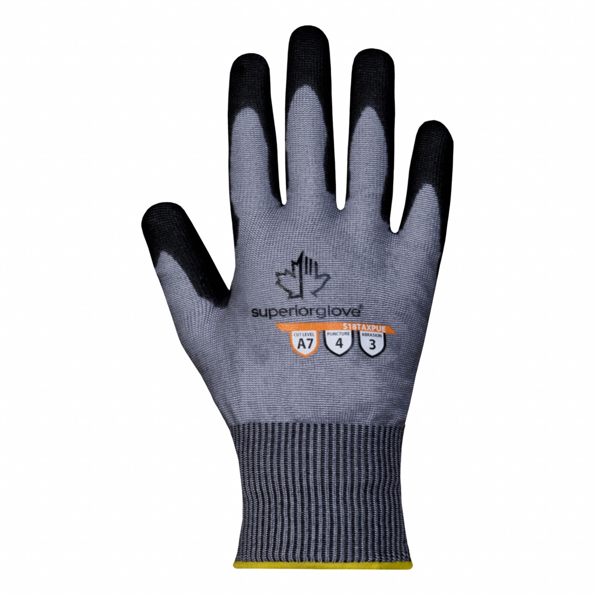 GLOVES,CUT RESISTANT,GREY,10 IN SIZE,PR