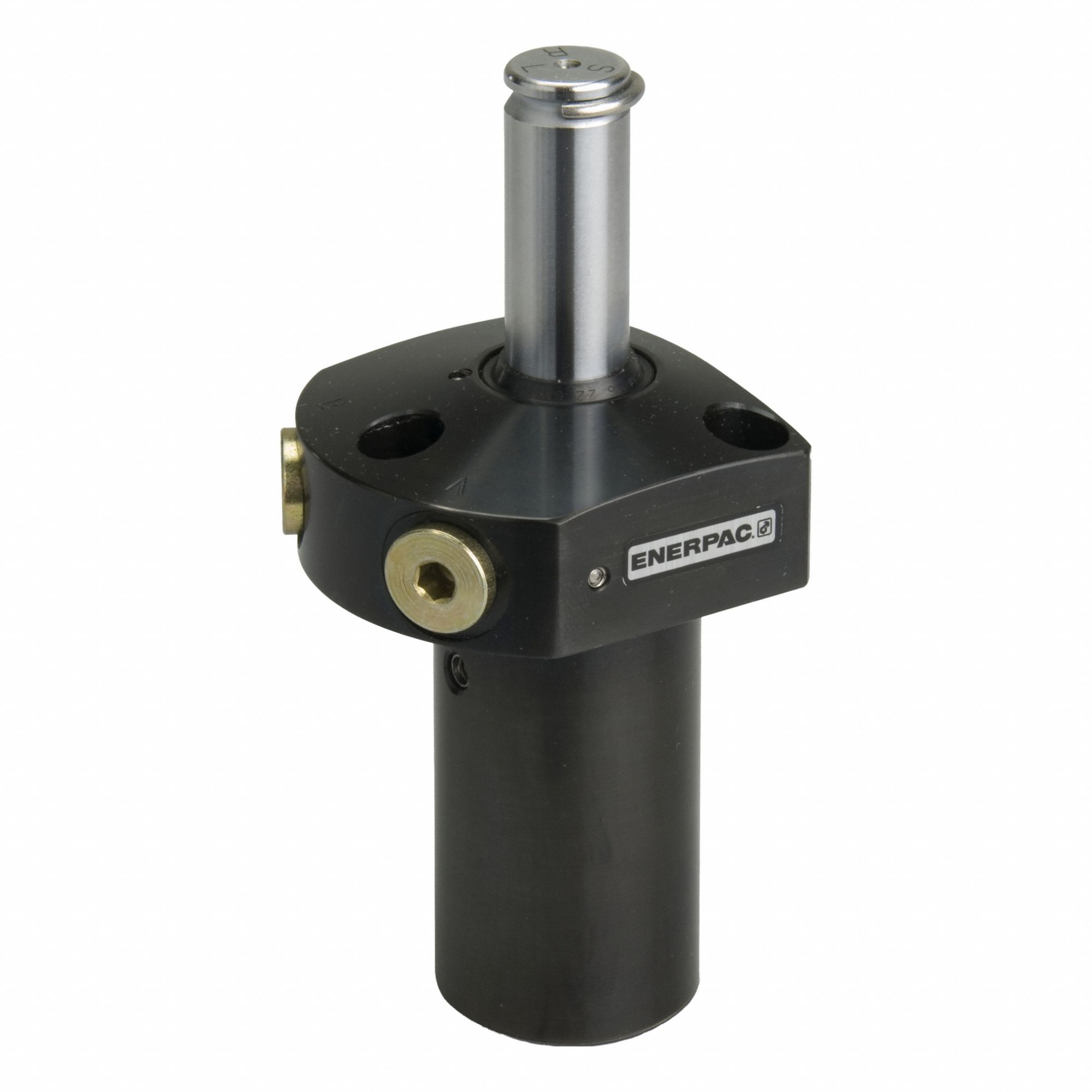 Swing Clamp: Double Acting, 2, 025 lbf Clamping Force, 0.9 in Total Stroke, 0.49 sq in, Right