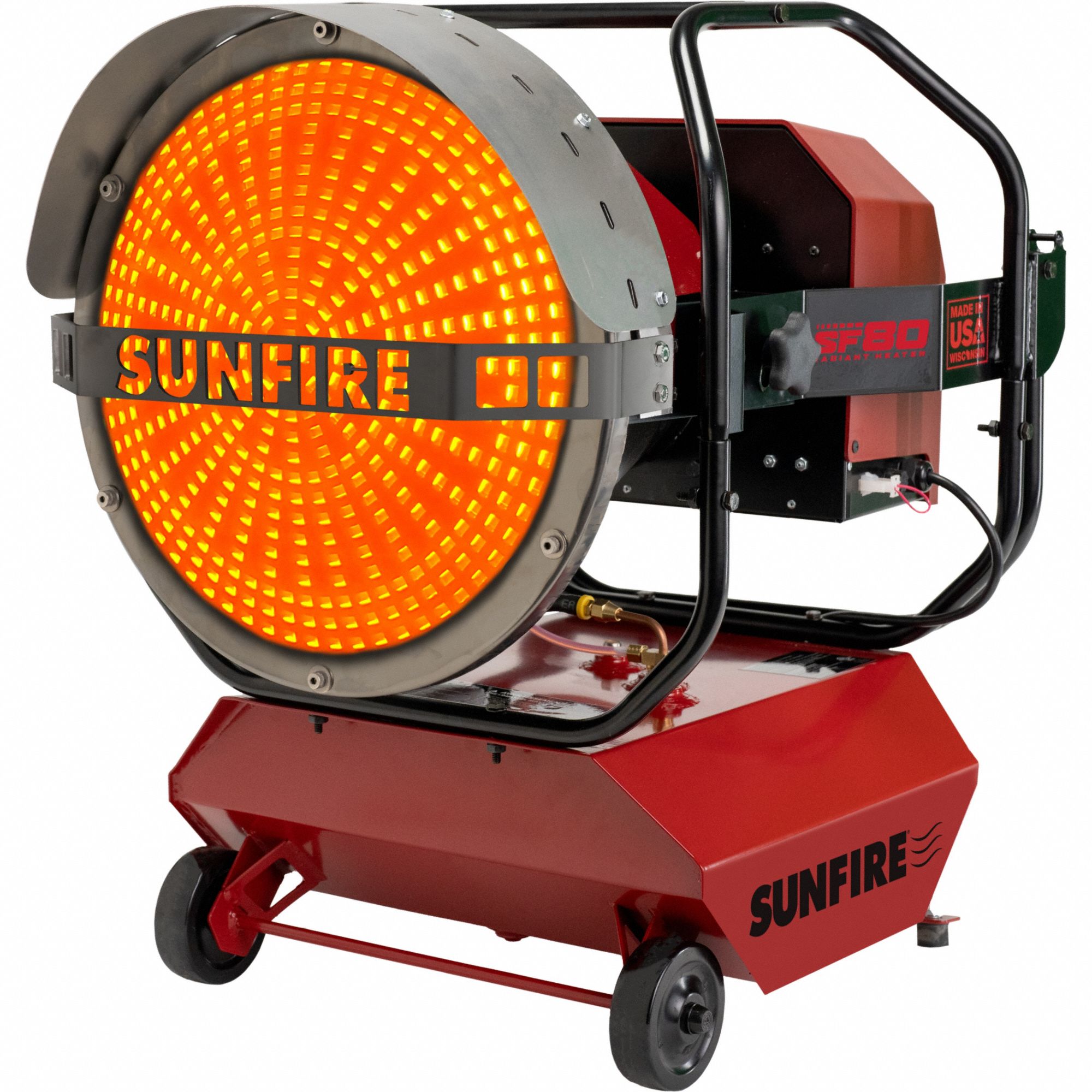SUNFIRE, Diesel/Kerosene, 80,000 BtuH Heating Capacity Output, Portable