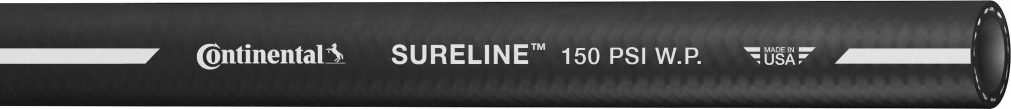 Garden Hose: EPDM, 5/8 in Inside Dia, Black, 500 ft Lg