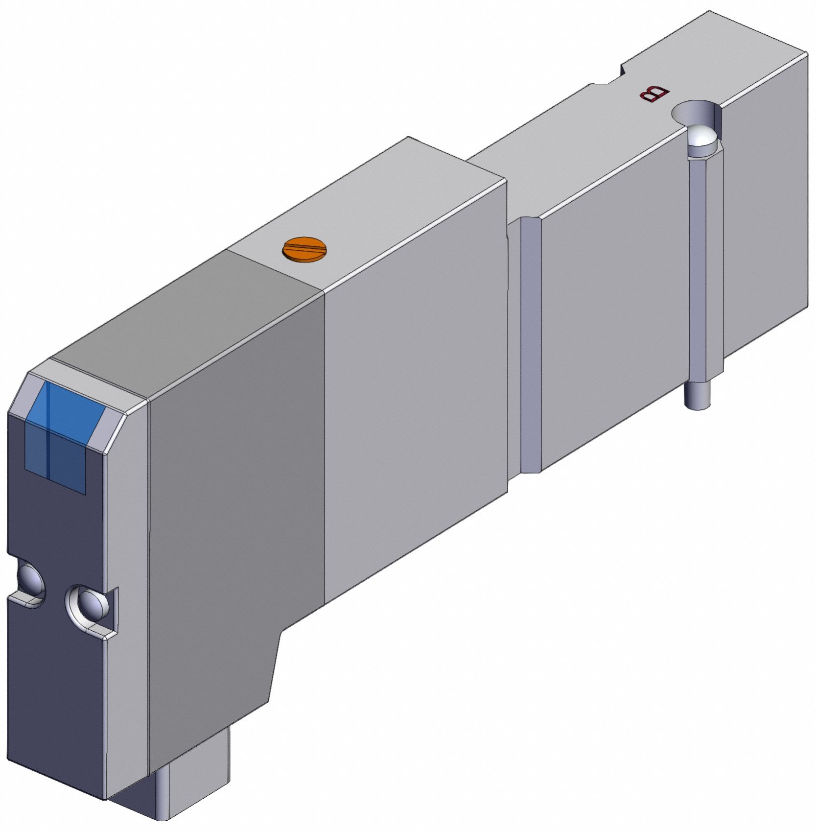 2 Position Double Solenoid: SV1000 Series, Double Solenoid, Four-Way / Two-Position, 24V DC, 5 Ports