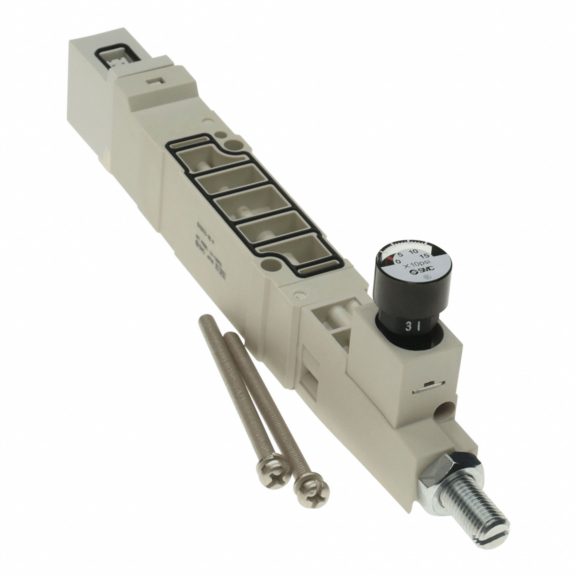 Regulator: SV3000 Series, 0.5 MPa, psi, P Port, M4 Thread Size, SV3000-N0-P