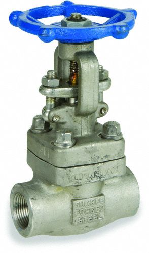 Gate Valve: 1 1/2 in, 316L Stainless Steel, Rising, Socket x FNPT, 1, 600 psi CWP