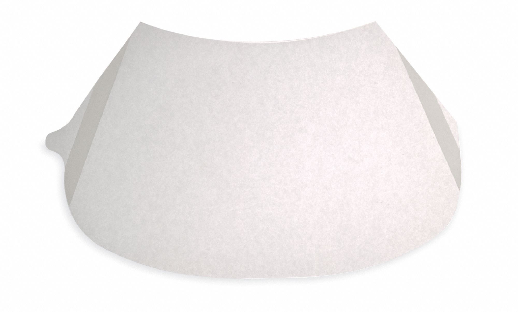 COUVRE-LENTILLES, FILM DE POLYESTER, TRANSPARENT, 12 X 6 PO, PQT DE 25, POUR MASQUES INTÉGRAUX NORTH