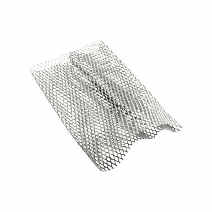 Heavy Duty Sleeve: 0.08 in Thick, White, For 1/2 in Outside Dia, LDPE, 80 ft Lg