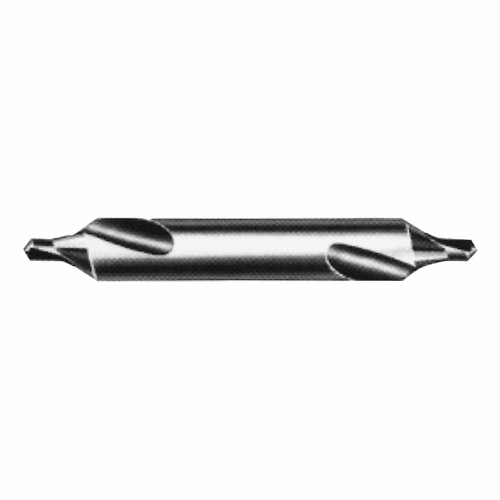 COMBINATION DRILL/COUNTERSINK, BRIGHT, HIGH SPEED STEEL, 2 IN OVERALL LENGTH