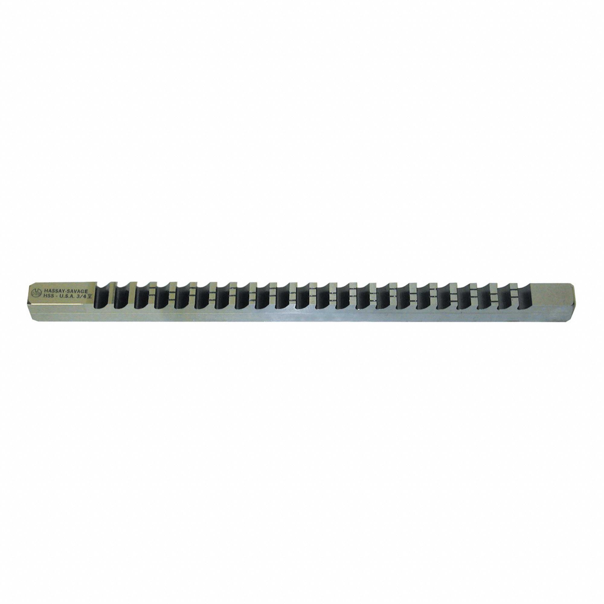 KEYWAY BROACH,3/8 IN W,STEEL