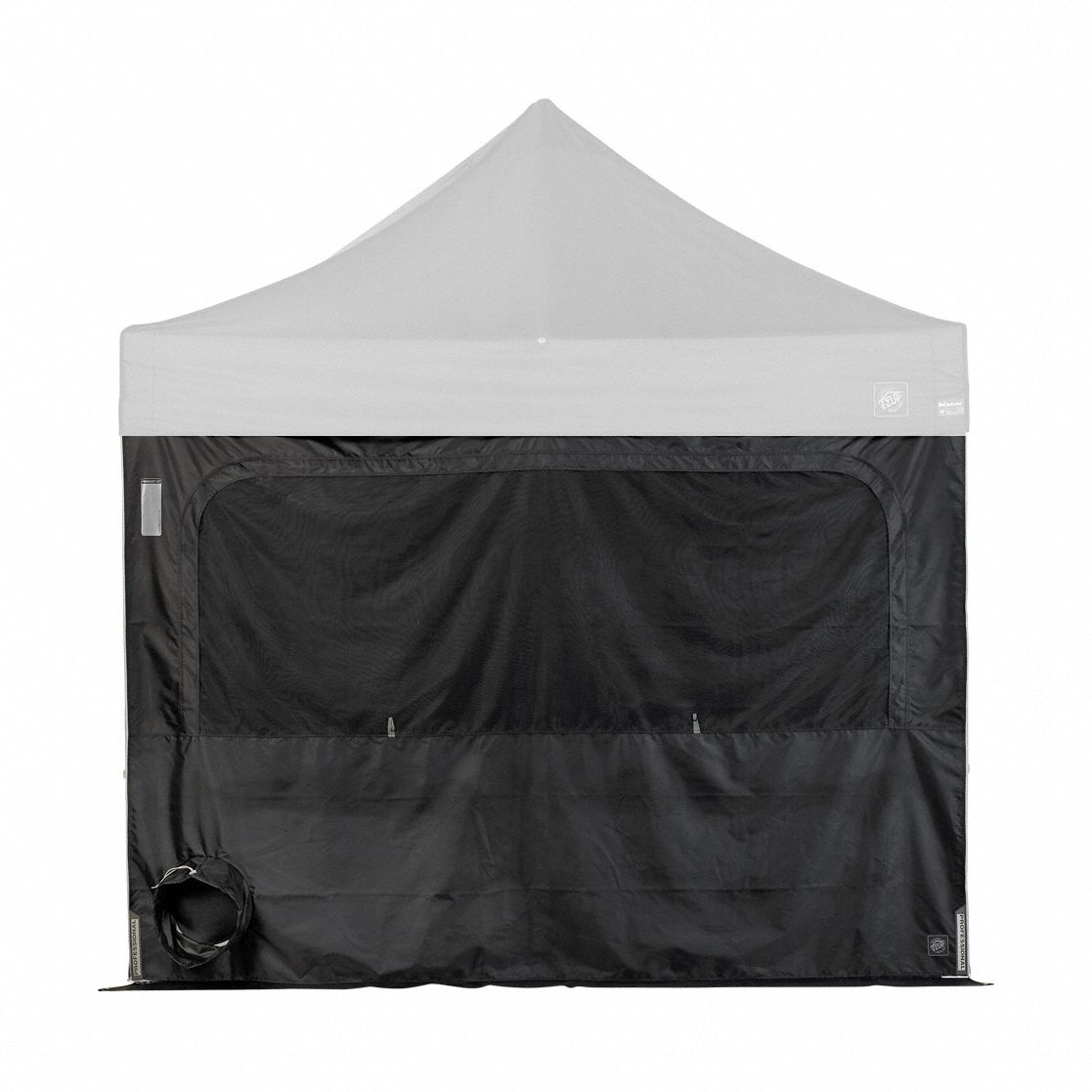 Sidewall: Black, Carry Bag, Polyester, 120 in Overall Wd, 120 in Overall Ht, SWPRO3FXTWF10BK