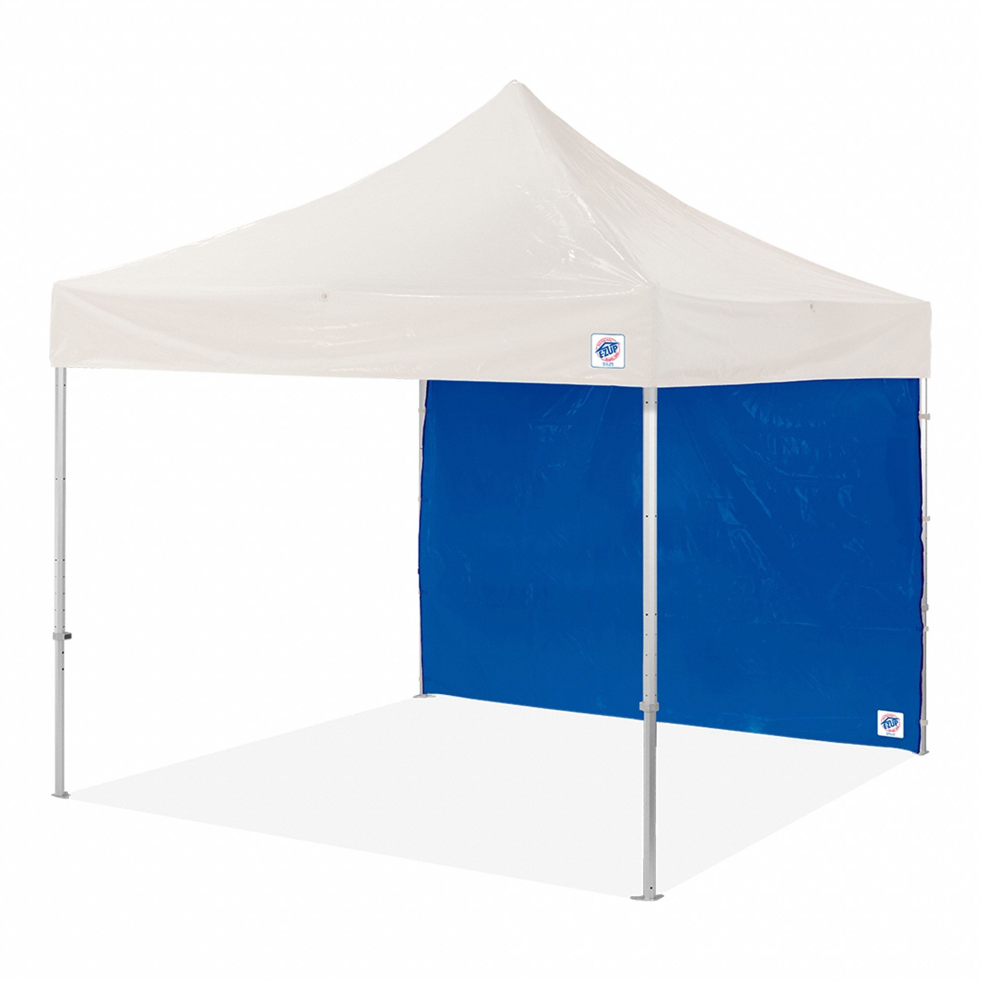 Sidewall: Blue, Truss Clips, Vinyl, 120 in Overall Wd, 120 in Overall Ht, SWV10BL