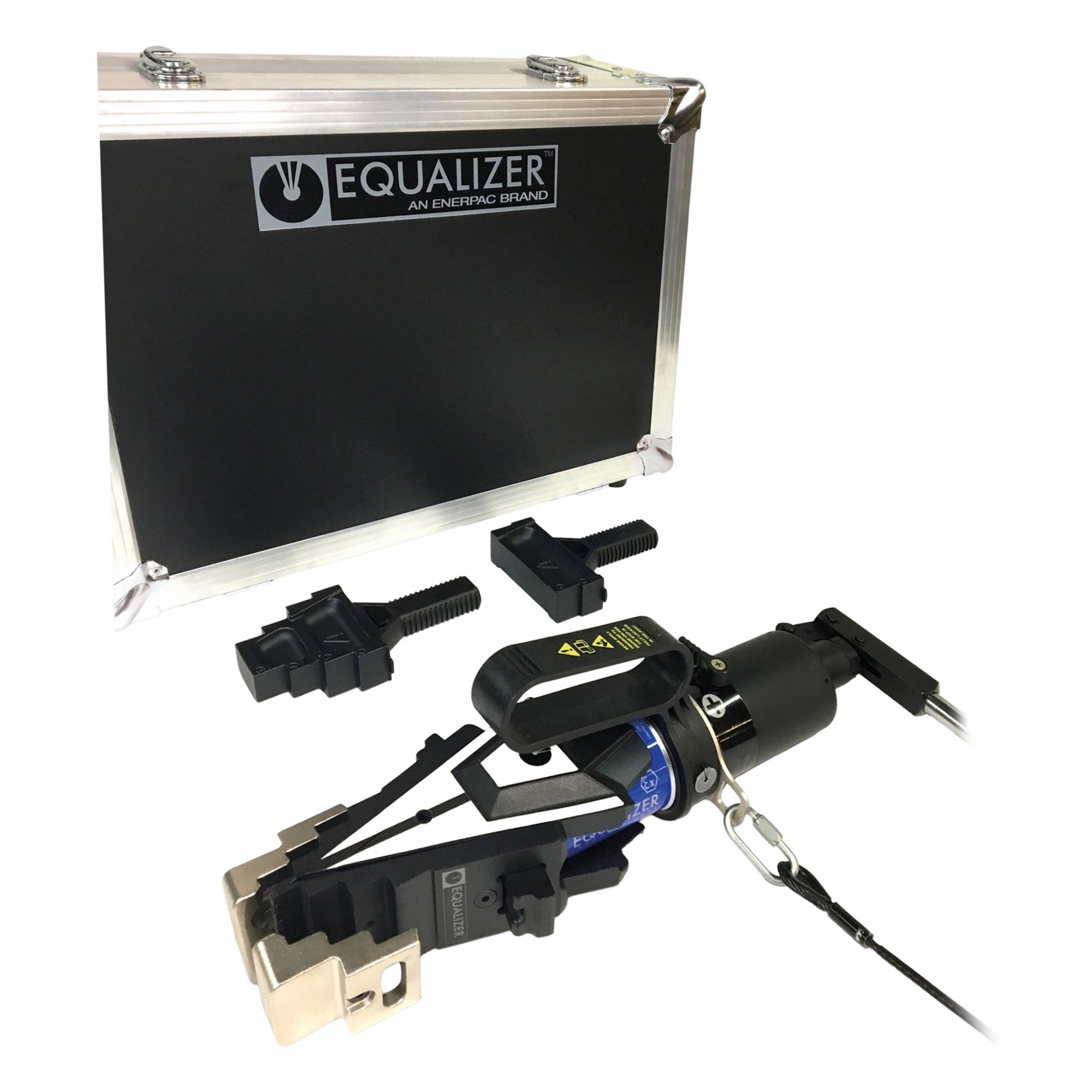 Hydraulic Flange Spreader: 27 ton Nominal Capacity, 0.24 in Tip Clearance, 4.1 in Spread Wd