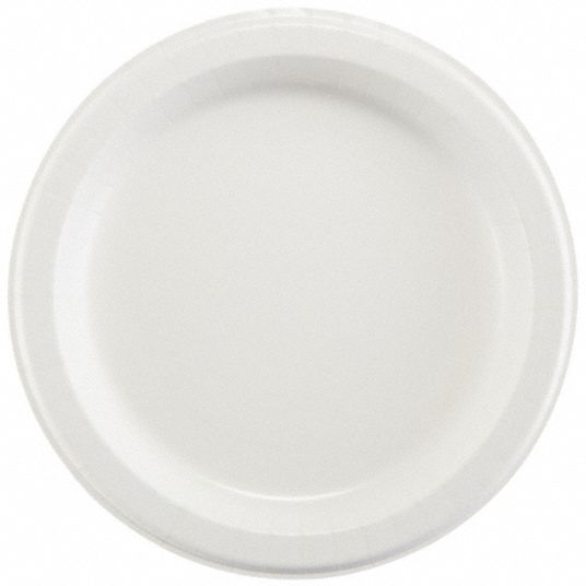 Dixie White Paper Plates