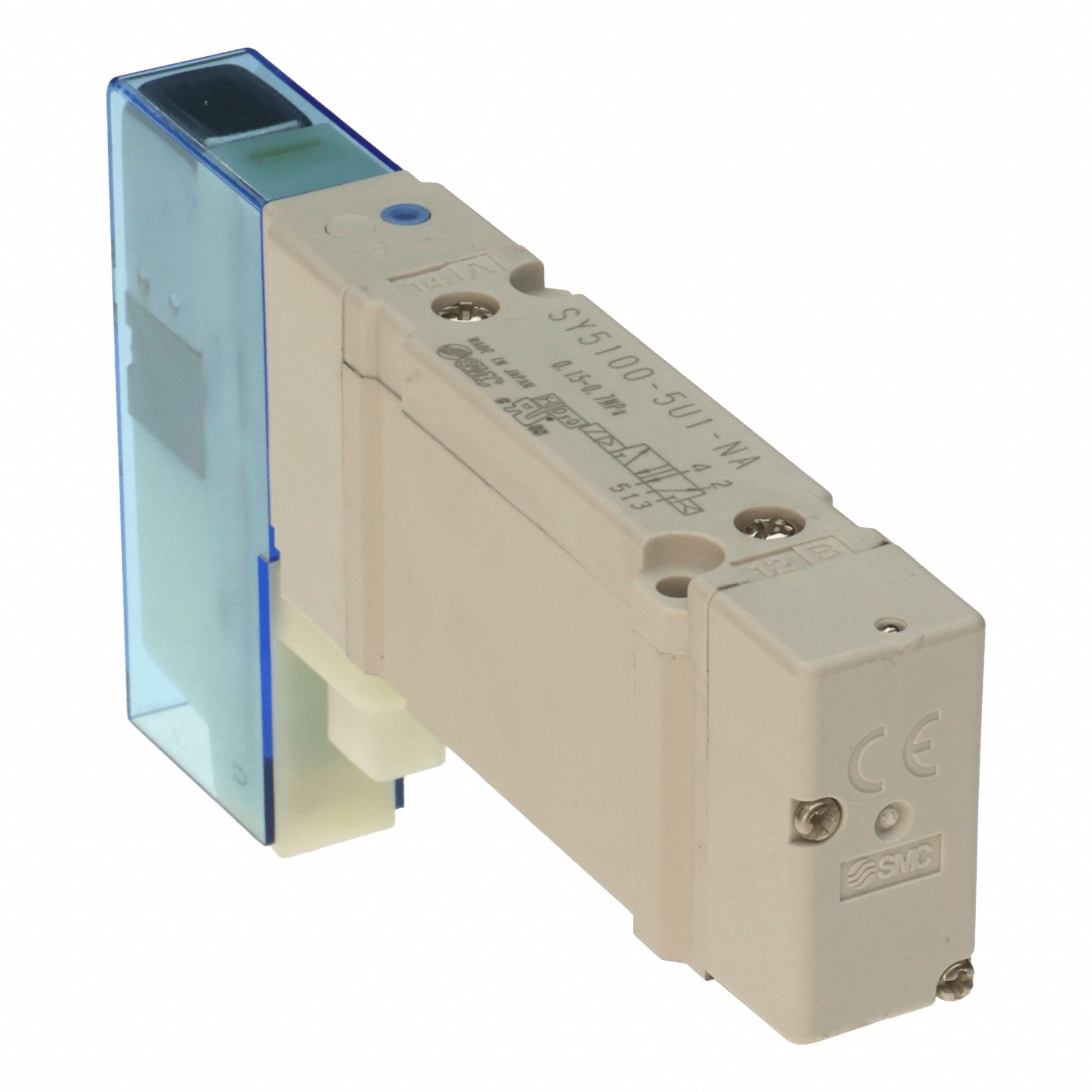 Solenoid Air Control Valve: SY5000 Series, Single Solenoid, Two-Position, 5 Ports, 24 V