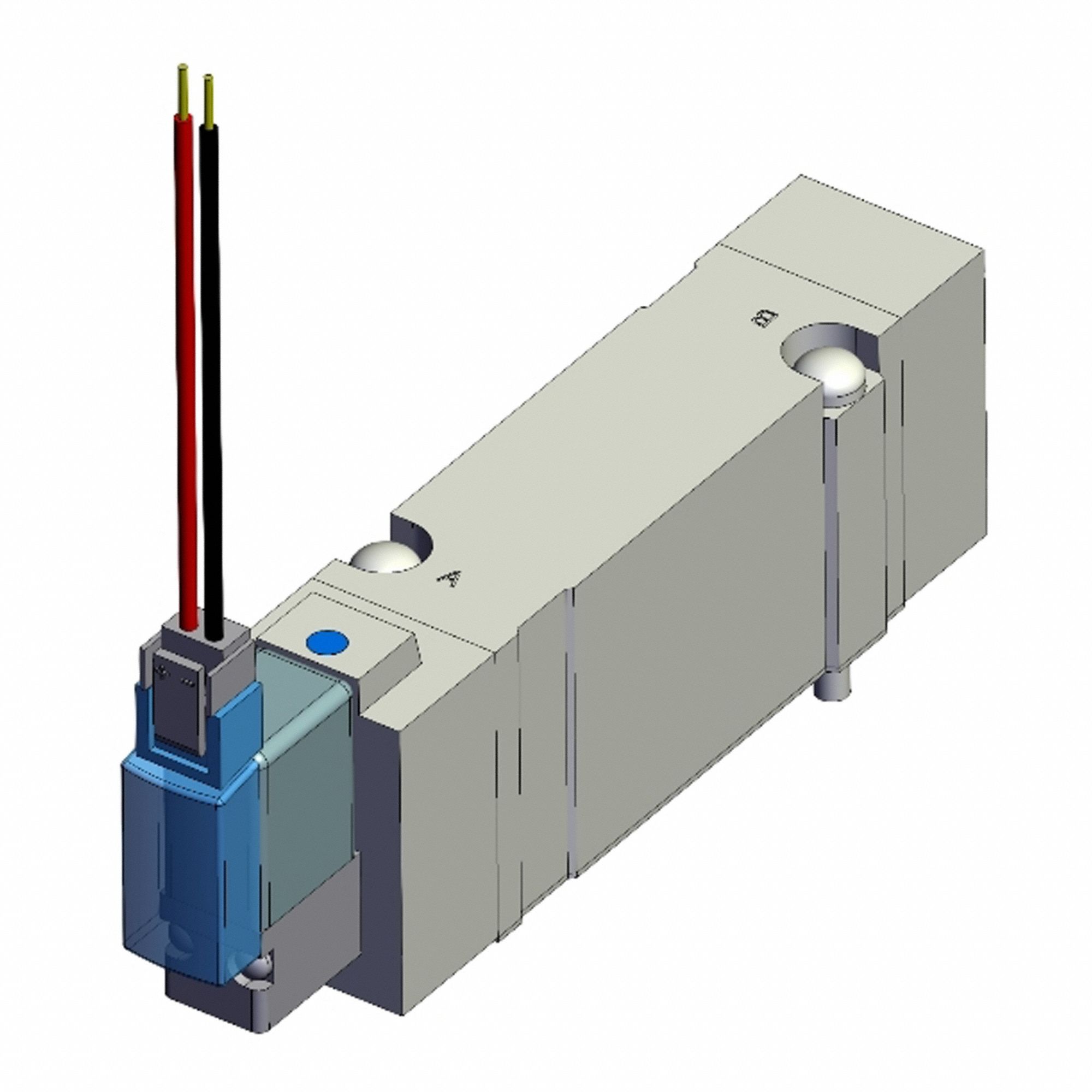 Solenoid Valve: SY7000 Series, Single Solenoid, Five-Way / Two-Position, 5 Ports, 24V DC, Female