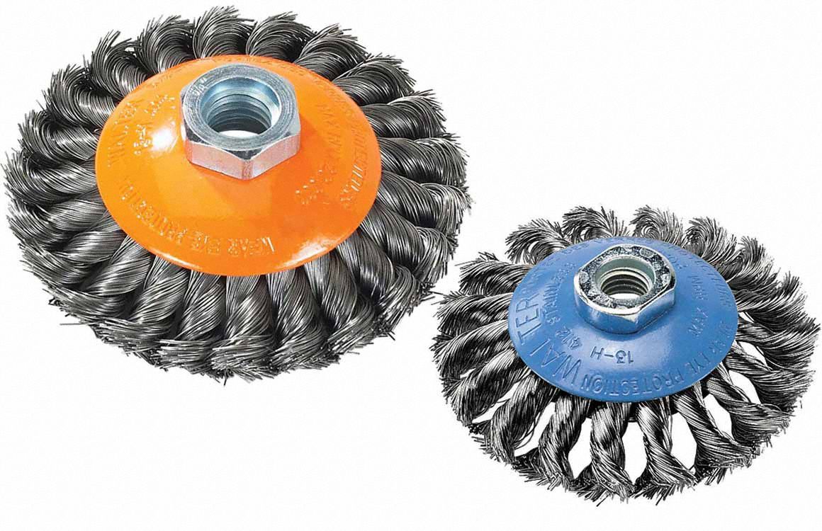 Cup Brush, 0.015" Dia., 20, 000 RPM