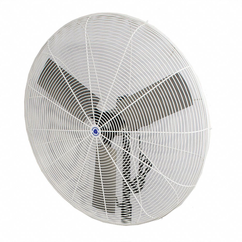 OSHA Circulation Fan,  White, 30"