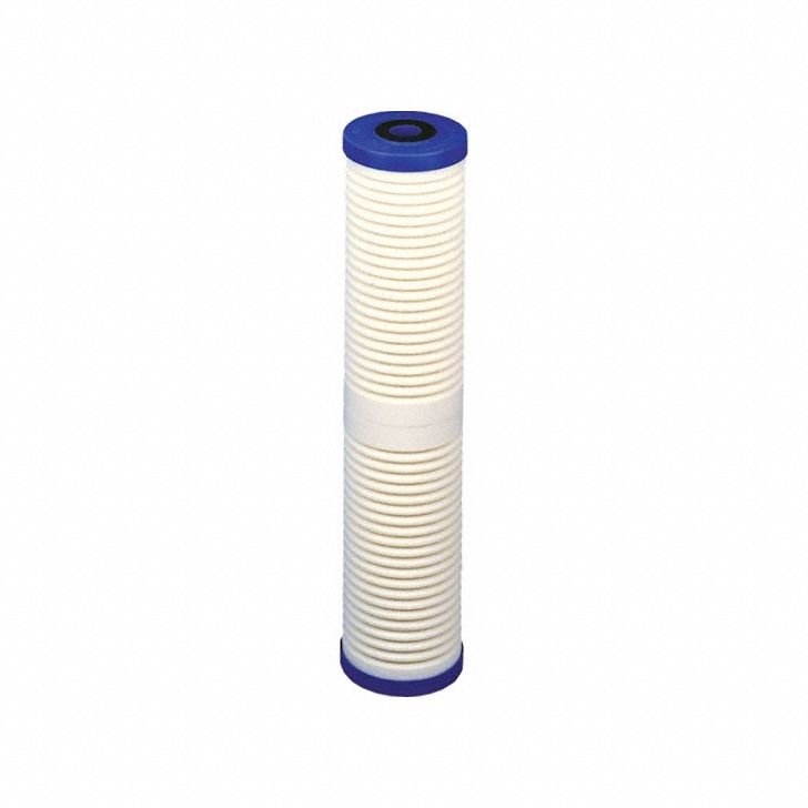 SOLVENTUM CORP DBA 3M HEALTHC Water Filter Cartridge: 5 micron, 44.91 gpm, Polypropylene (MPN CFS210-2). Key specifications — Brand: SOLVENTUM CORP DBA 3M HEALTHC; Filter Media: Polypropylene.