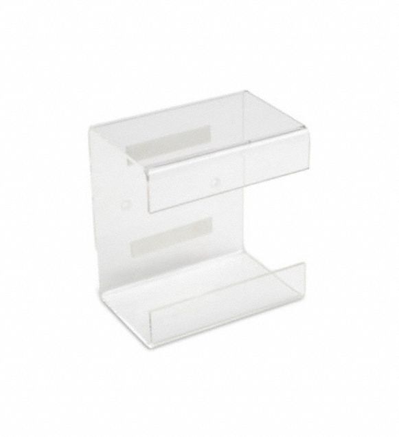 Lab Wipe Holder: 3 1/4 in Overall Wd, 4 5/8 in Overall Ht, 4 3/4 in Overall Lg, Lab Wipes