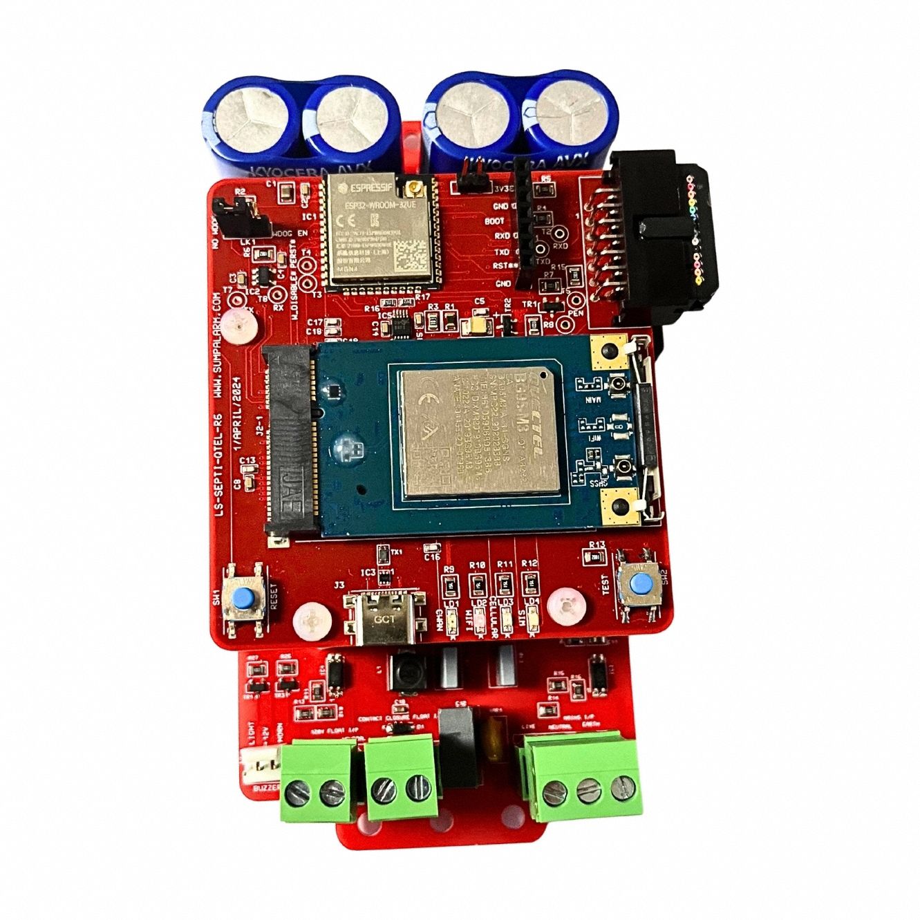 High Water Alarm: High Level, 120V AC, Manual, Audio, 2 Alarm Inputs, IP20