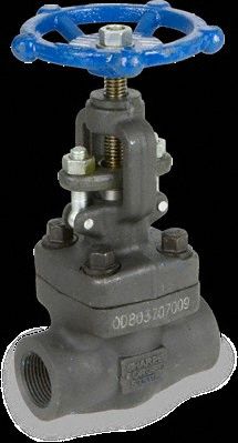 Globe Valves: For Steam Media, Carbon Steel, 1 1/2 in Pipe Size, Socket x FNPT, Female