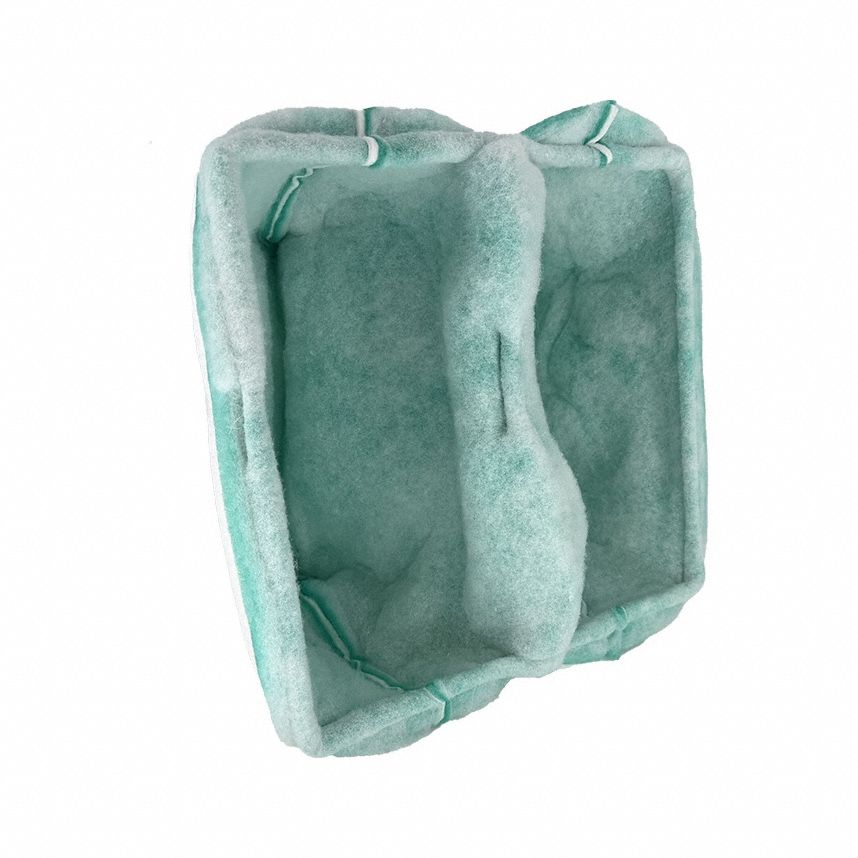 Cube Air Filter 20 H 20 W Wht Grn