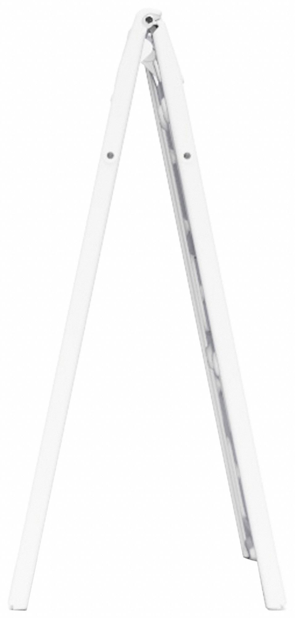 GRAINGER APPROVED Barricade Sign 45 In Overall Ht 25 In X 45 In