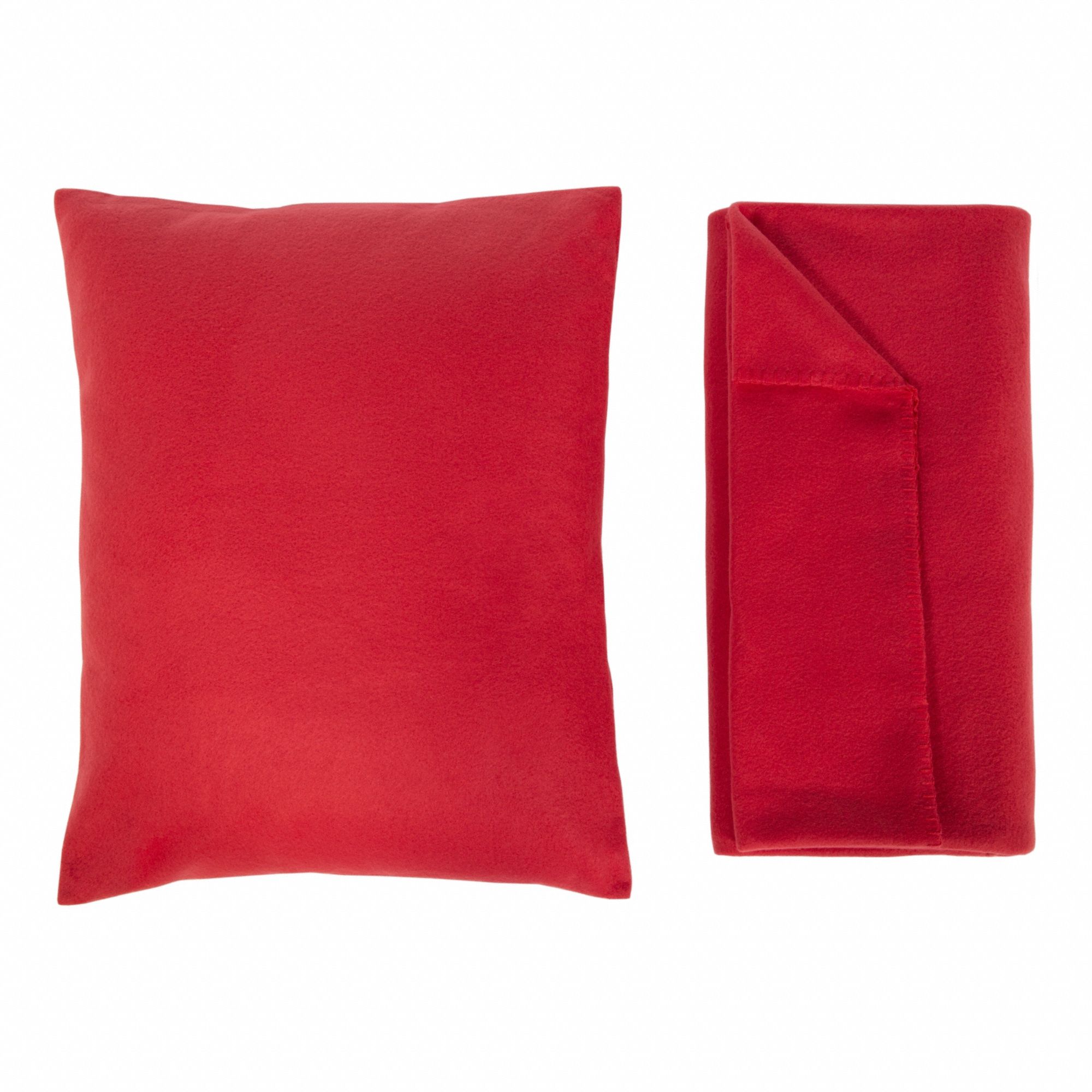 Pillow/Blanket Set Orange/Red 77 L